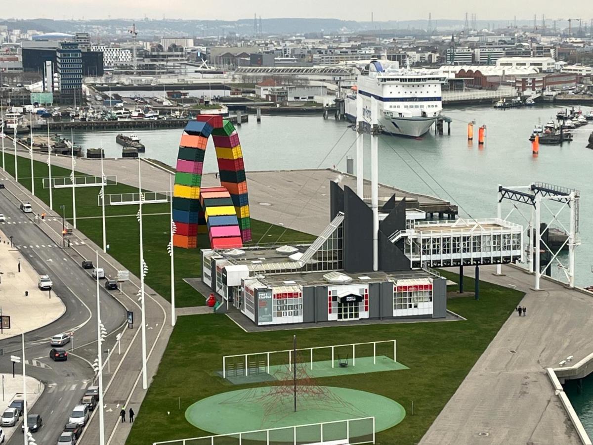 Vivez Au Coeur Historique - St Francois - Grand Appartement Confortable Le Havre Luaran gambar